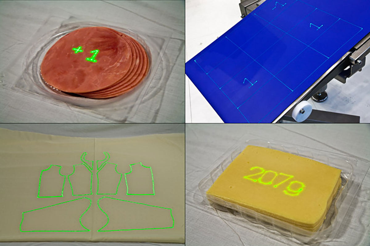 Allgemeine Visualisierungen mit einem Laser