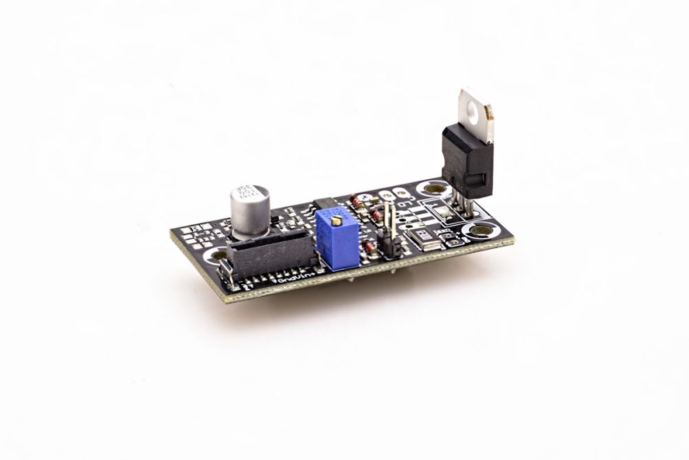 Laser diode driver 2 A, Miniature, LowDrop voltage