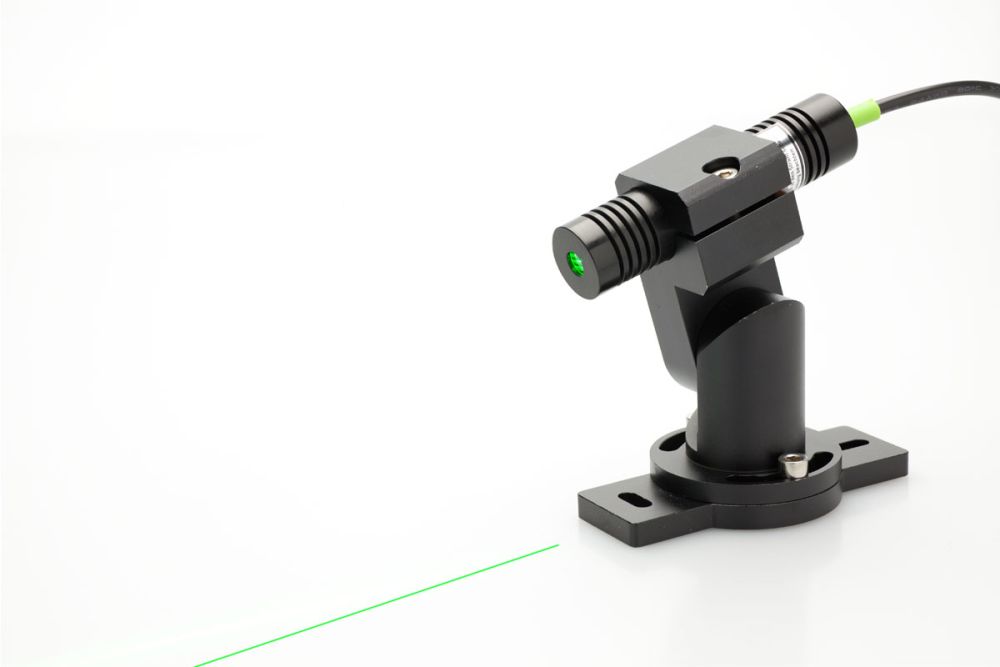 Kompakt Linienlaser Kit GRÜN 75mW inkl. Halterung