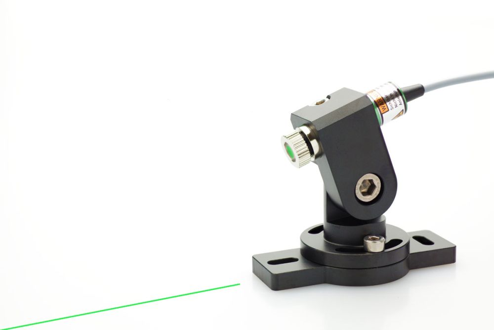 Positioning laser kit 10mW GREEN "cross hair"