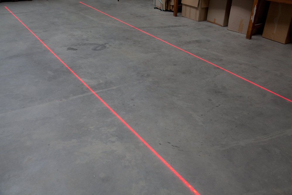 TopFloor laser RED for floor marking, 800mW