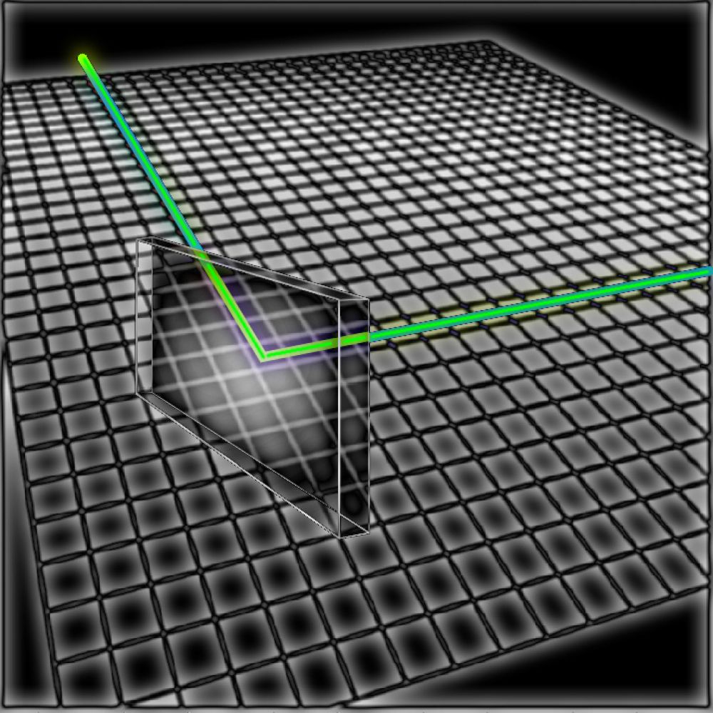 Laserspiegel DS 4 - 120x120x3mm Grossspiegel
