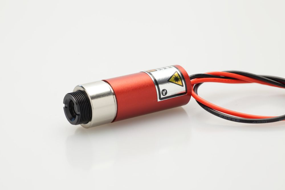 Diode laser module 1mW 650nm, adjustable focus