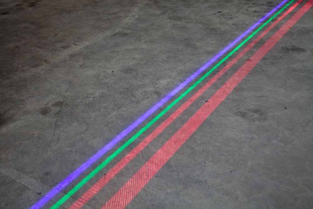 TopFloor laser BRIGHT BLUE for virtual floor marking, 1000 mW