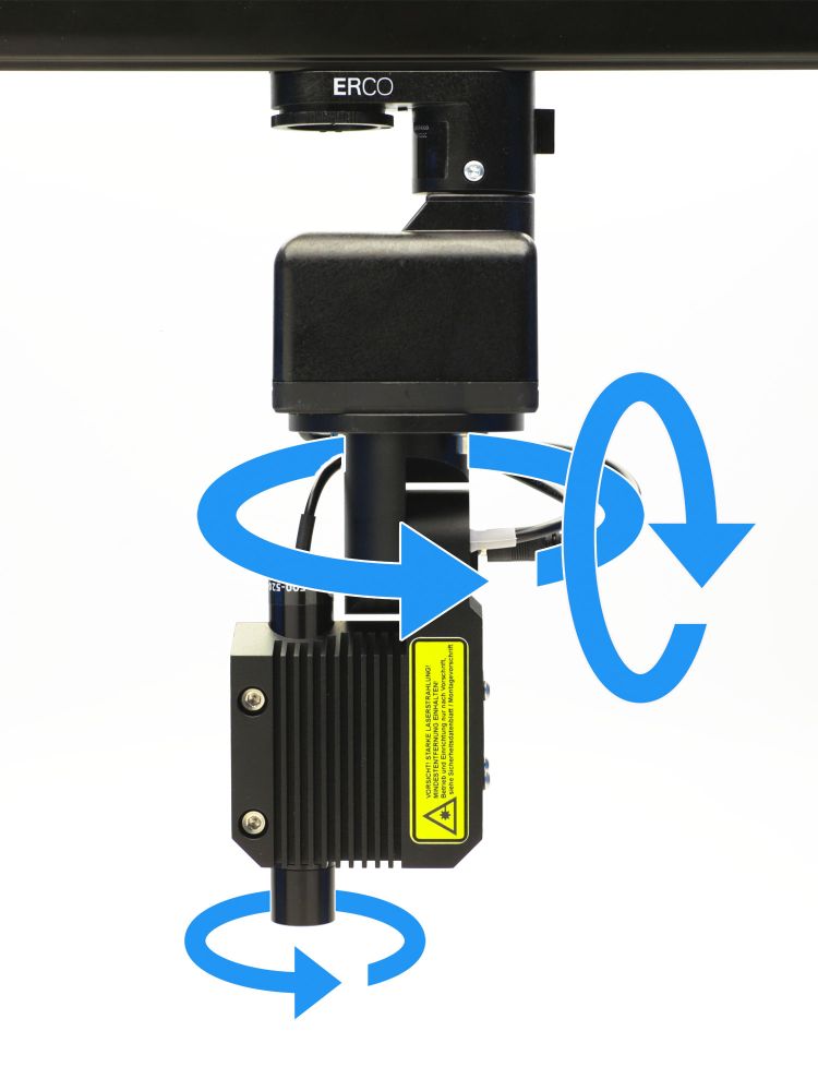 TopFloor laser for power rail, GREEN for virtual floor marking, 500mW
