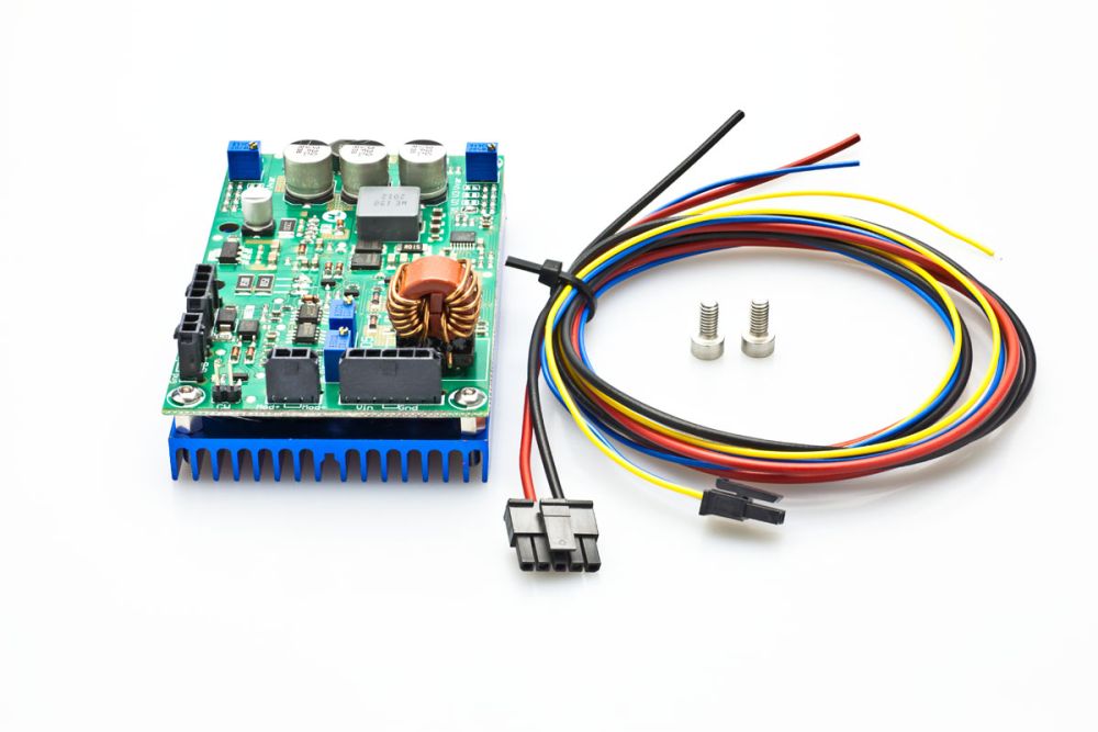 NeoDrive Laser diode driver 5A in hybrid design, wide input voltage 9-36VDC