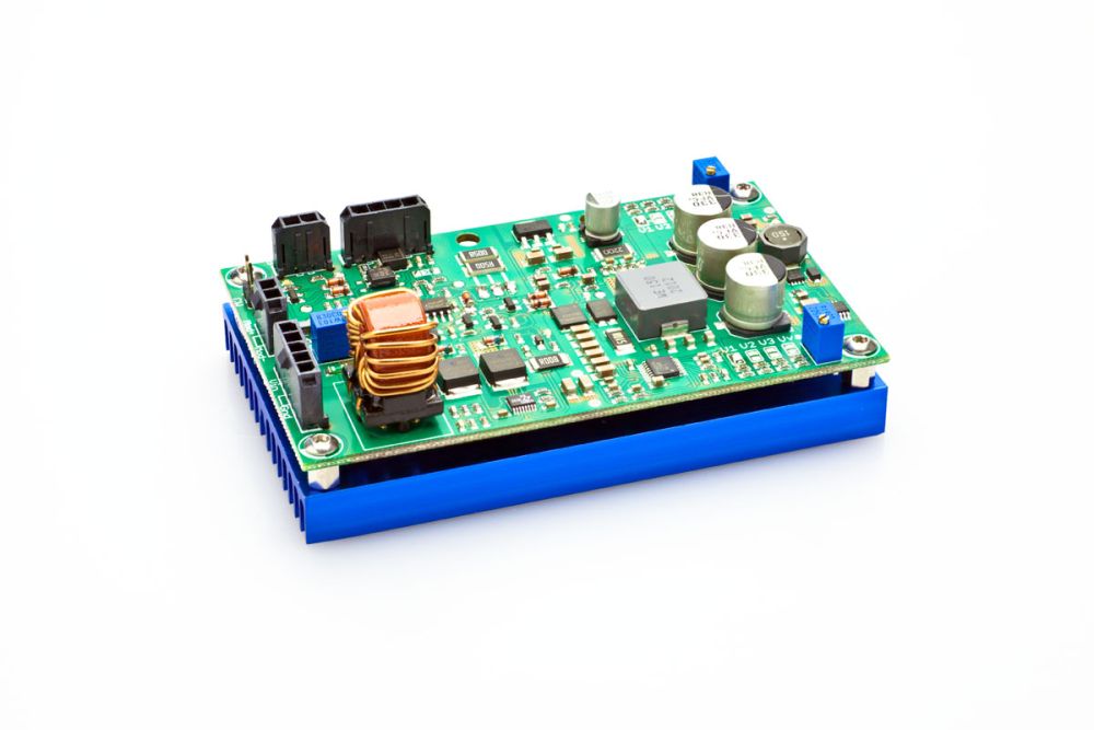 NeoDrive Laser diode driver 5A in hybrid design, wide input voltage 9-36VDC