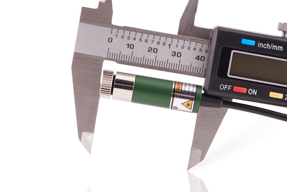 Line Laser module GREEN 10mW, adjustable focus, insulated