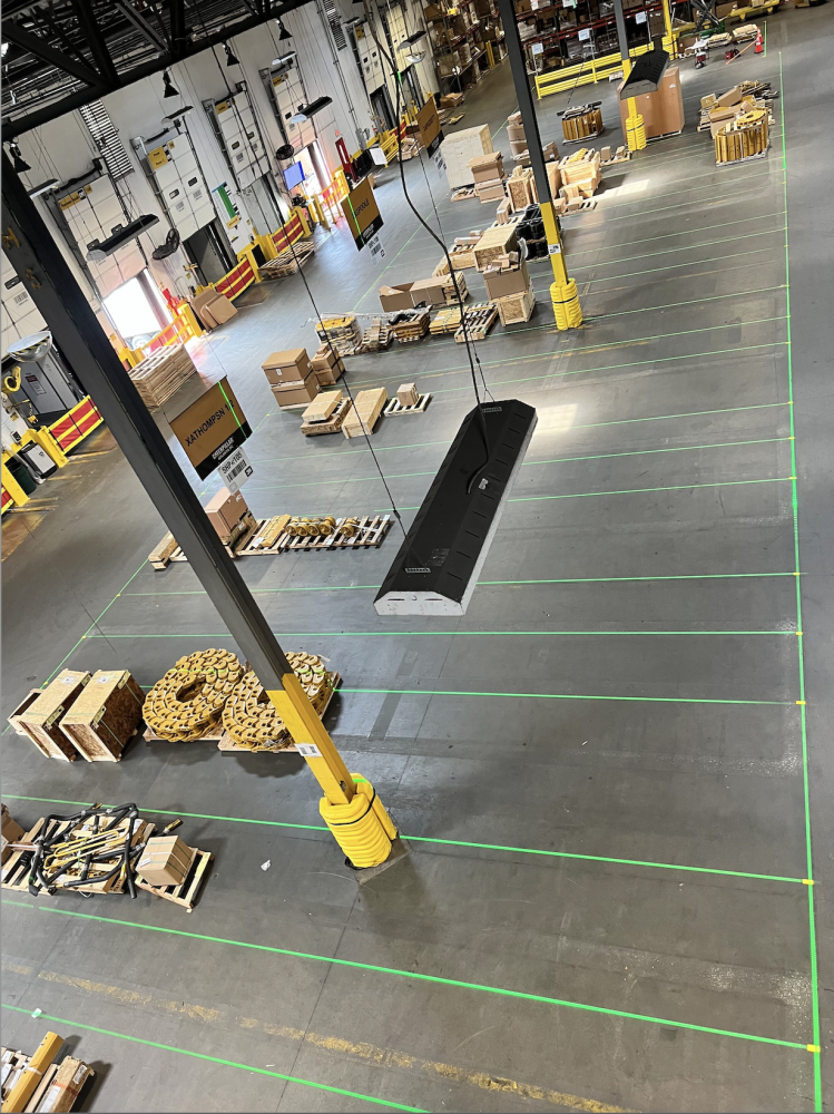 TopFloor laser GREEN for virtual floor marking, single line, 300mW